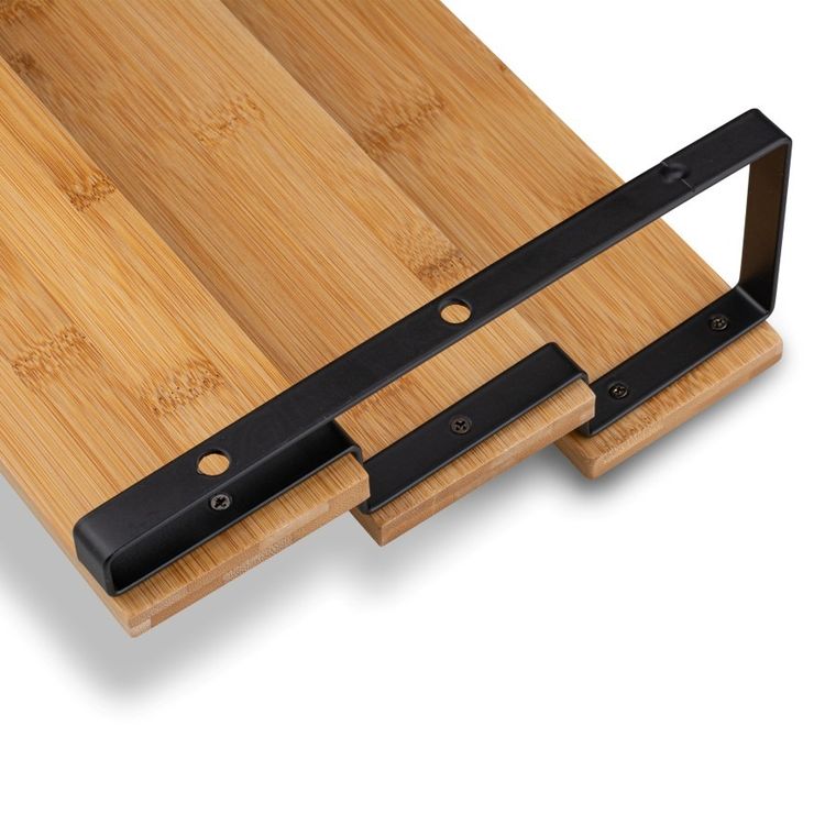 Tadar, stojak bambusowy na przyprawy, 3 poziomy, 32-23,5-9,6 cm