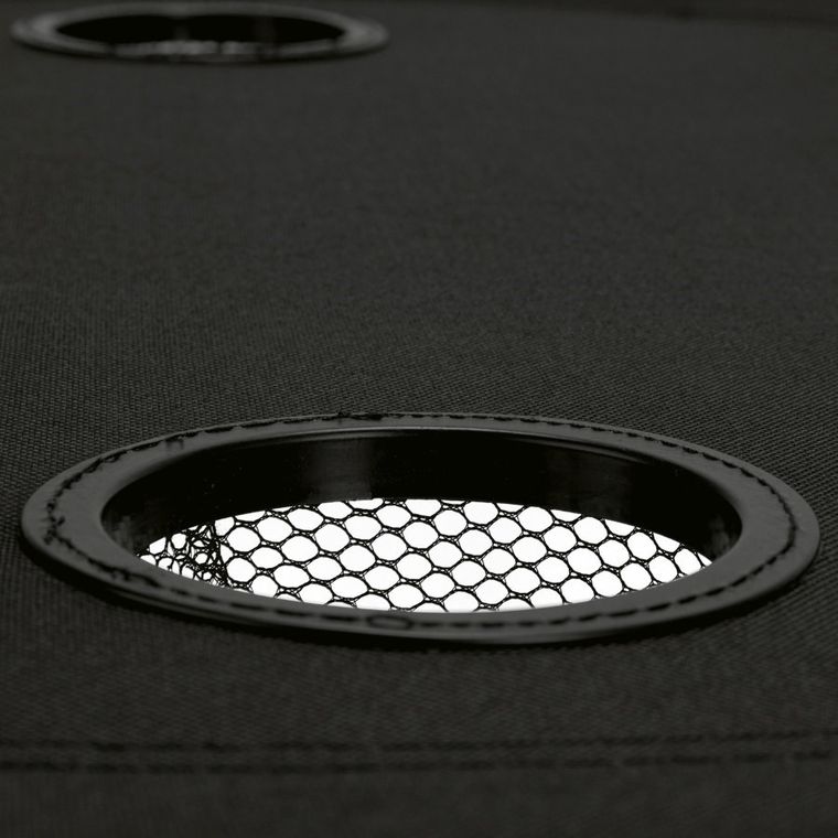 Tadar, stolik turystyczny, czarny, 72-60 cm