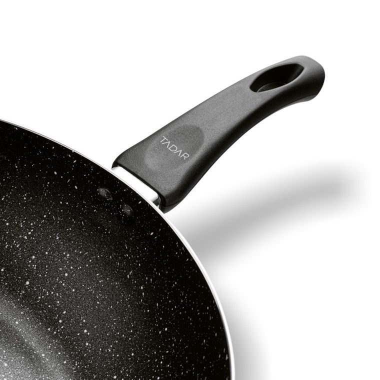 Tadar, wok non-stick, marmara black, indukcja, 30-8,5 cm