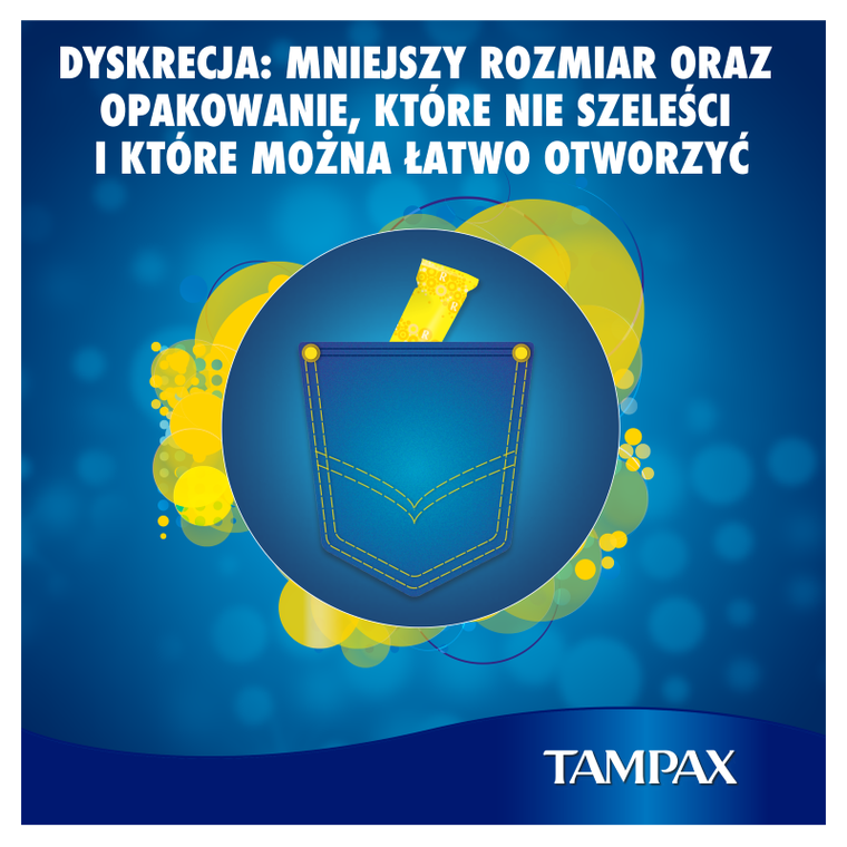 Tampax, Compak Regular, tampony z aplikatorem, 16 szt.