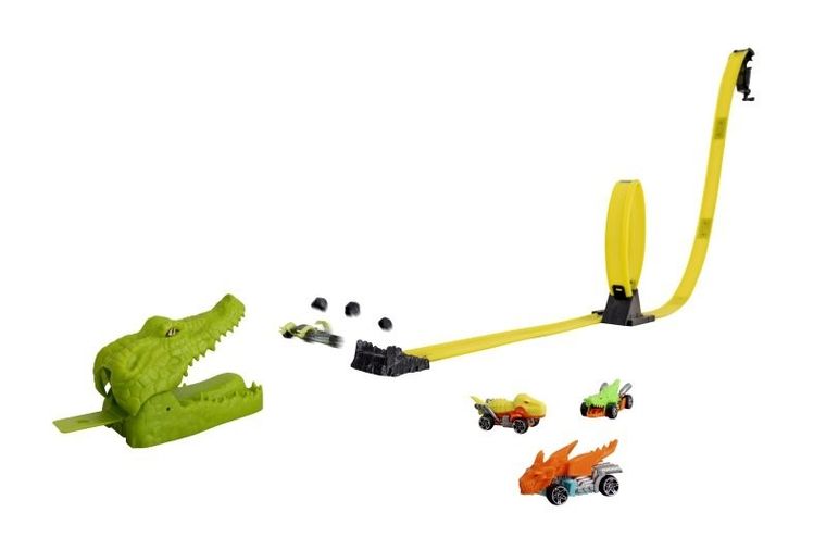 Teamsterz, Croc Attack, tor samochodowy, 4 pojazdy