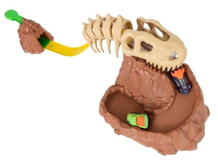 Teamsterz, Szczęka Dino, tor wyścigowy z pojazdami, zmiana koloru pojazdu