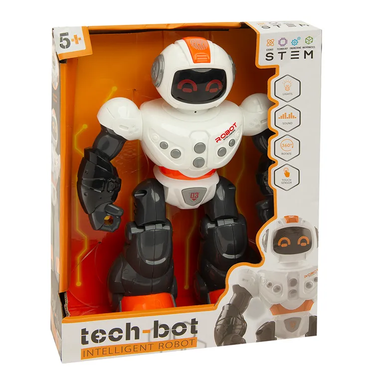 Tech-Bot, Inteligentny robot, zabawka interaktywna