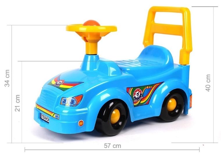 TechnoK, jeździk, samochód