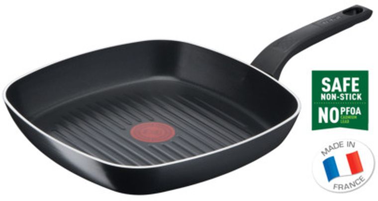 Tefal, Simply Clean, patelnia grillowa, 26-26 cm