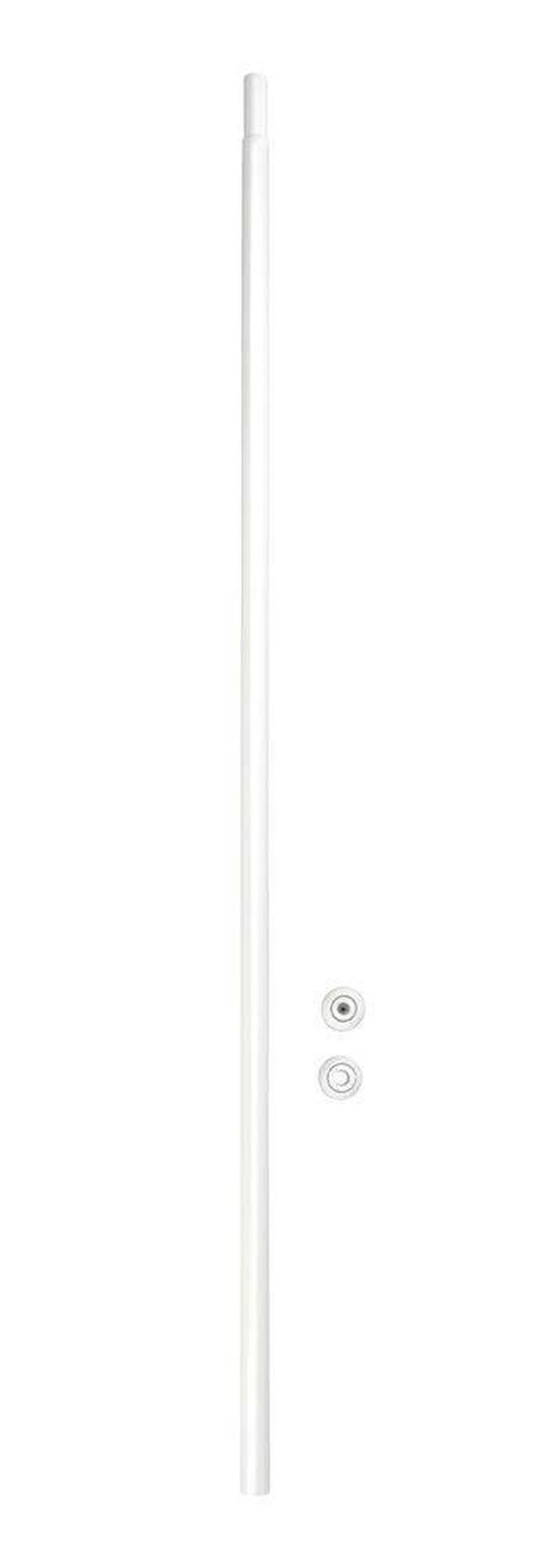 Teleskopowy drążek do zasłony prysznicowej, ø 2 cm, 110-185 cm