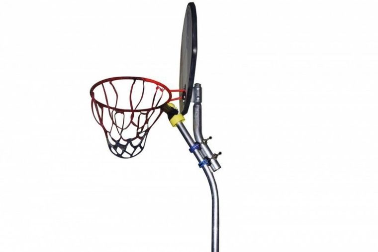 Tesoro, tablica do koszykówki, mocowanie do trampoliny