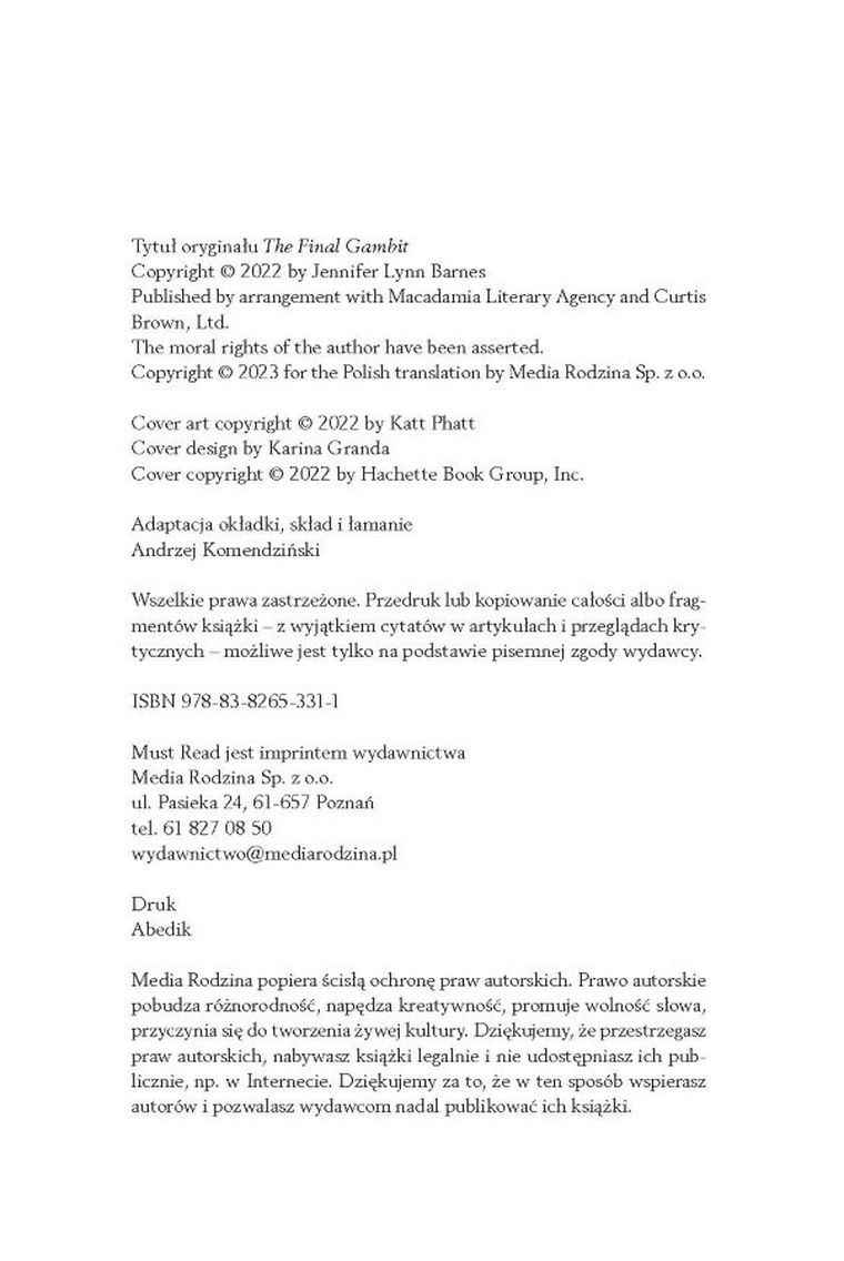 The Inheritance Games. Tom 3