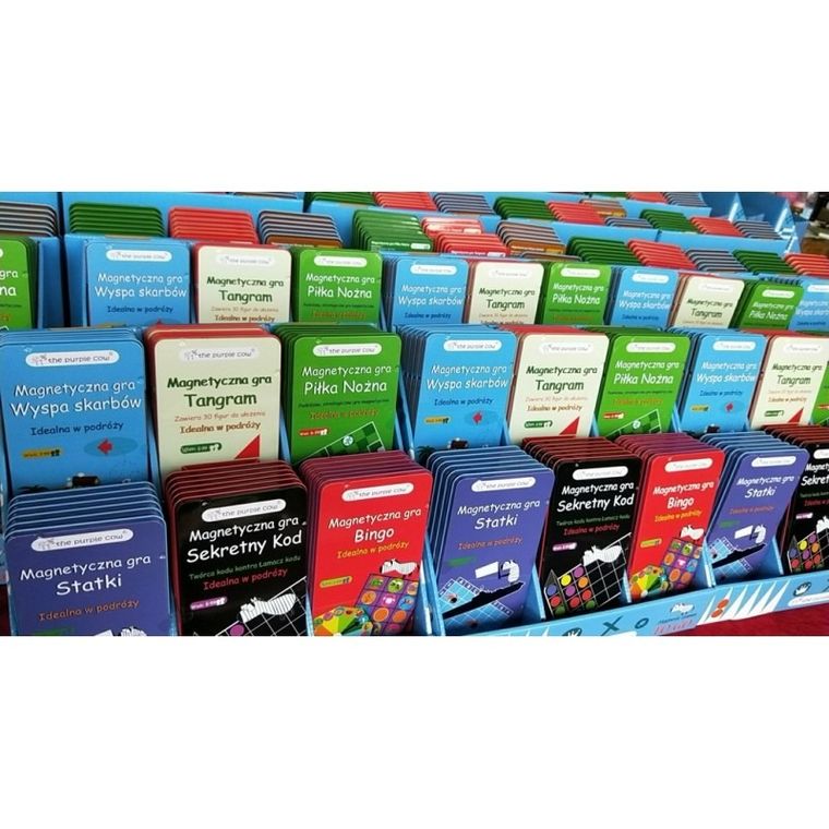 The purple cow, Gra magnetyczna, Tangram