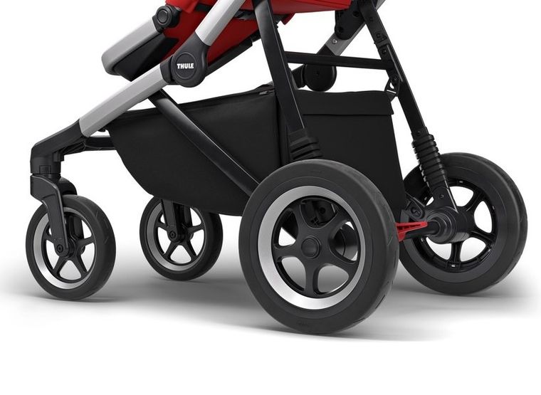 Thule, Sleek, wózek spacerowy, Energy Red
