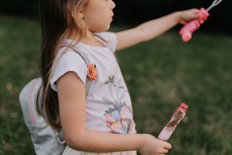 Tickless, Kid PRO, ultradźwiękowa ochrona przed kleszczami, Hot Peach