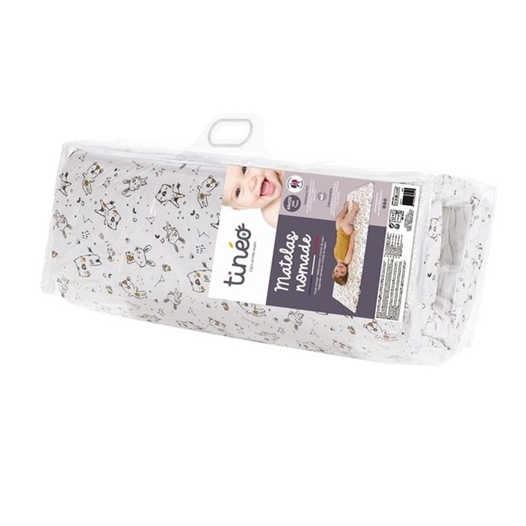 Tineo, Cométe, podróżny materac dla niemowlaka, 60-120 cm