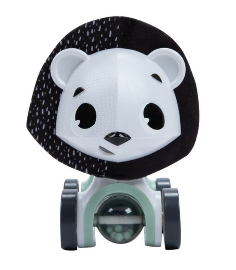 Tiny Love, interaktywna zabawka, lew George, czarno-biała