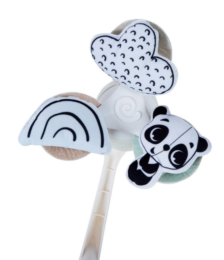 Tiny Love, karuzela podróżna 3w1, czarno-biała