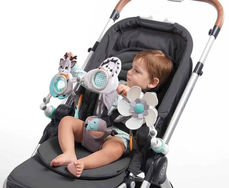 Tiny Love, Magiczna Kraina, łuk z zabawkami, czarno-biały