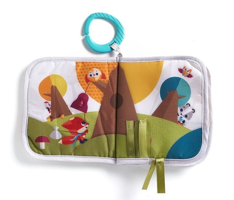 Tiny Love, Moje podróże, zabawa na łące, miękka książeczka