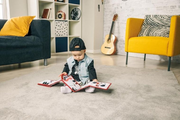 Tiny Love, Tiny Rockers, dwustronna książeczka interaktywna