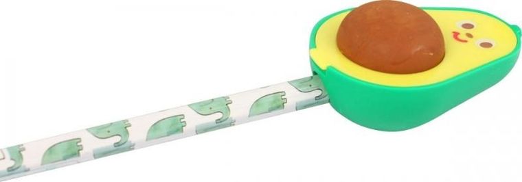 Tochain, gumko-temperówka, pojedyncza z pojemnikiem, Avocado
