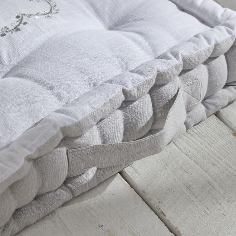 Today, Constance, poduszka do siedzenia, muślinowa bawełna, 40-40-10 cm