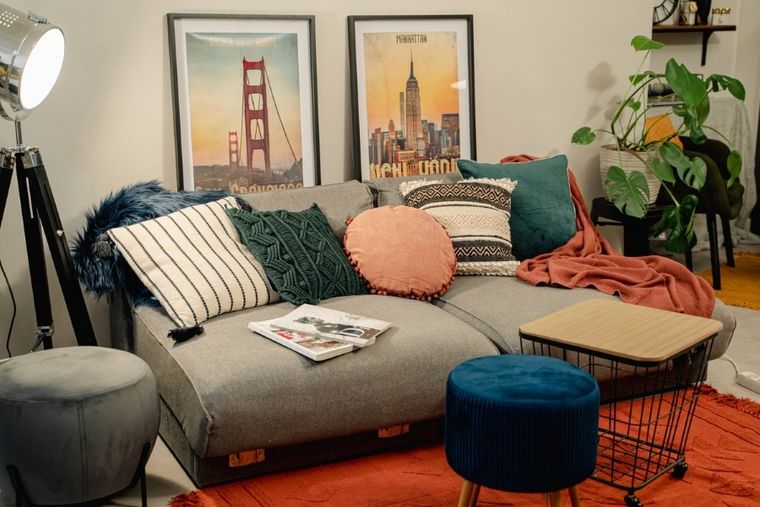 Today, poduszka dekoracyjna, Hotel Tropik, 46-46 cm