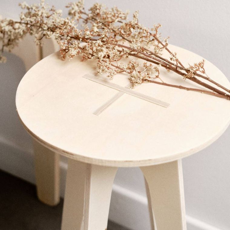 Today, stolik kawowy okrągły, Simplicity, drewniany