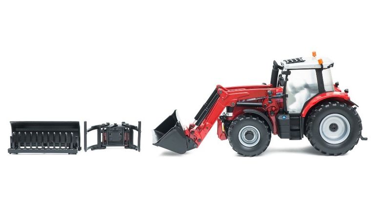 Tomy, Britains, Massey Ferguson 6616, traktor z ładowarką