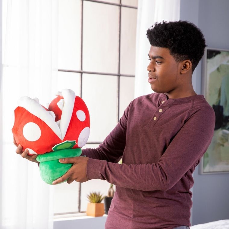 Tomy, Super Mario, Kwiat Pirania, maskotka, 33 cm