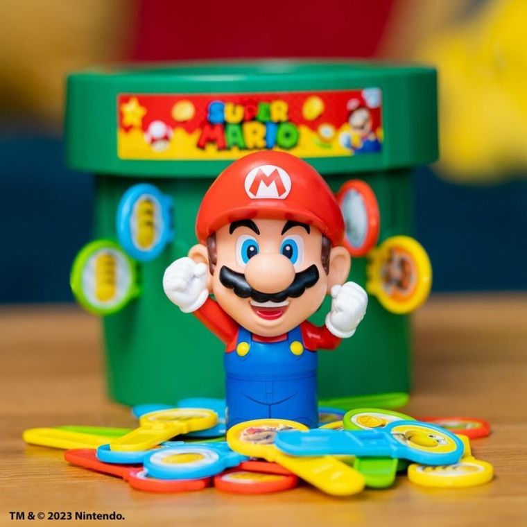 Tomy, Super Mario, Pop Up, gra familijna