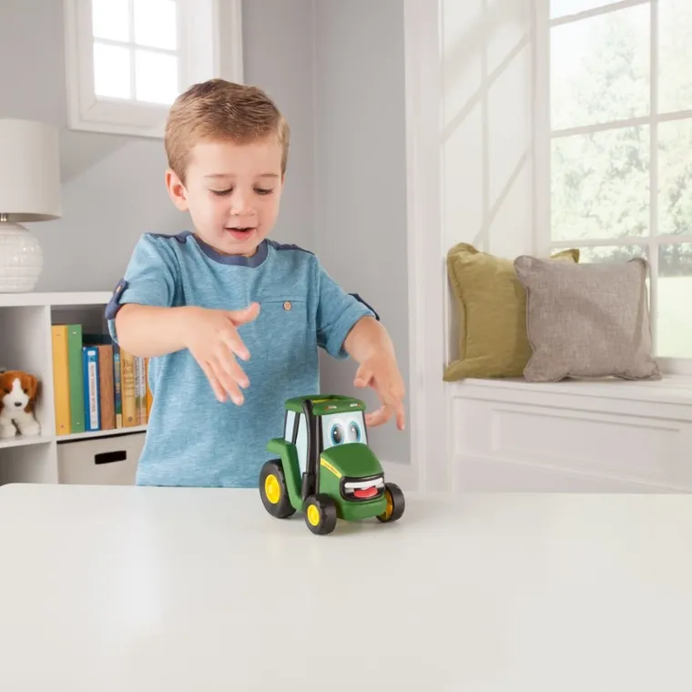 Tomy, Traktor Johnny, naciśnij i jedź, zabawka interaktywna