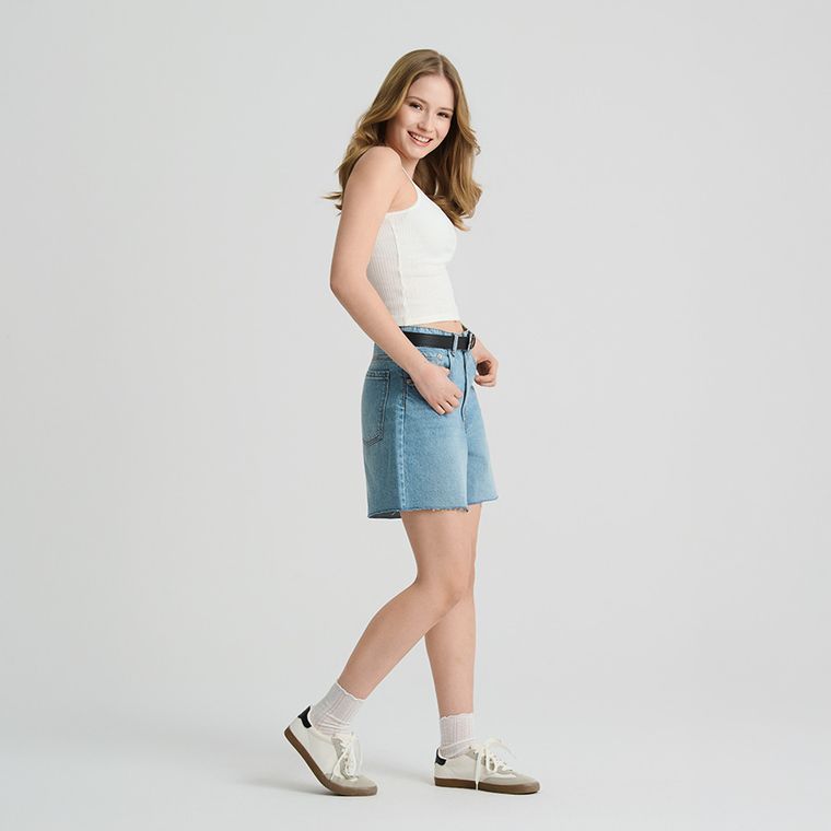 Top ażurowy z bawełny czesanej NOWEAR