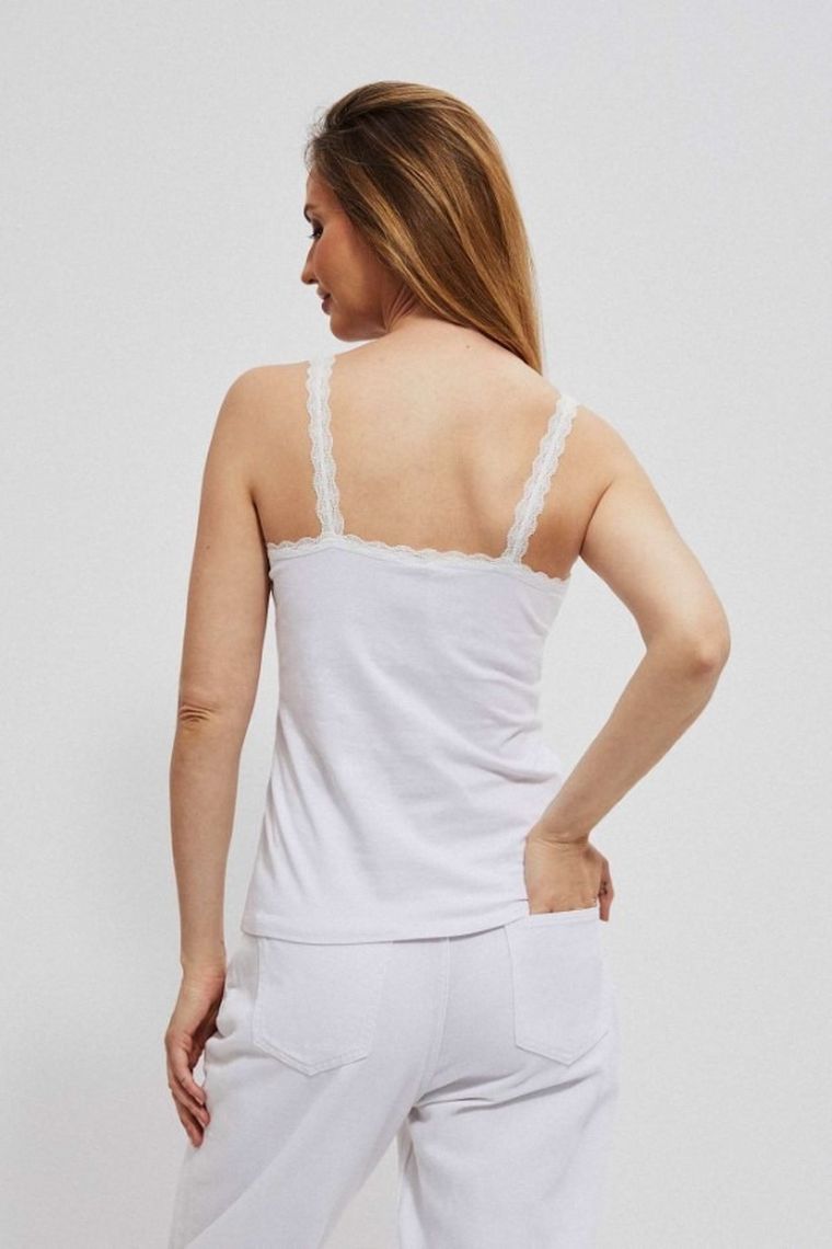 Top damski, biały, Moodo