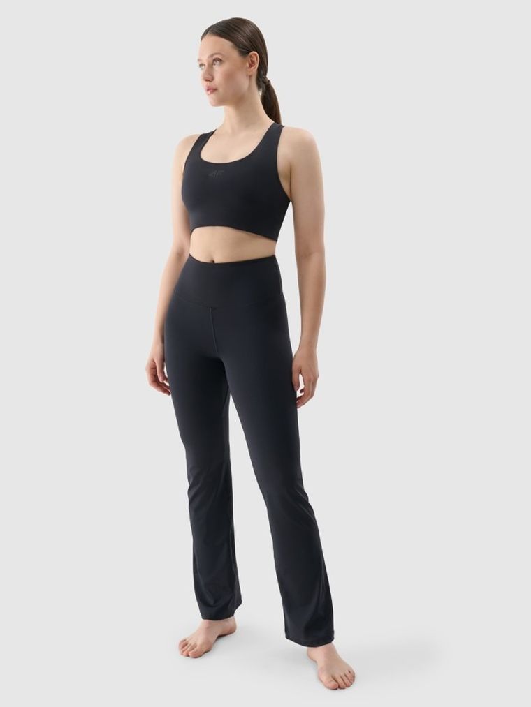 Top damski, czarny, 4F