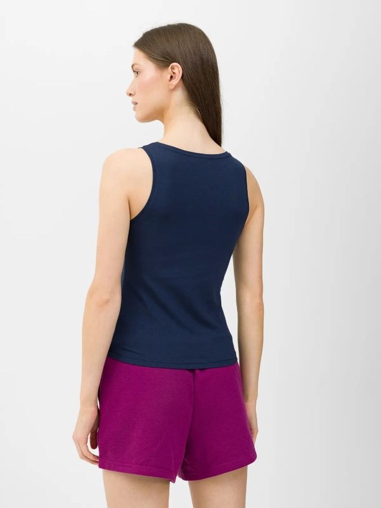 Top damski, granatowy, 4F
