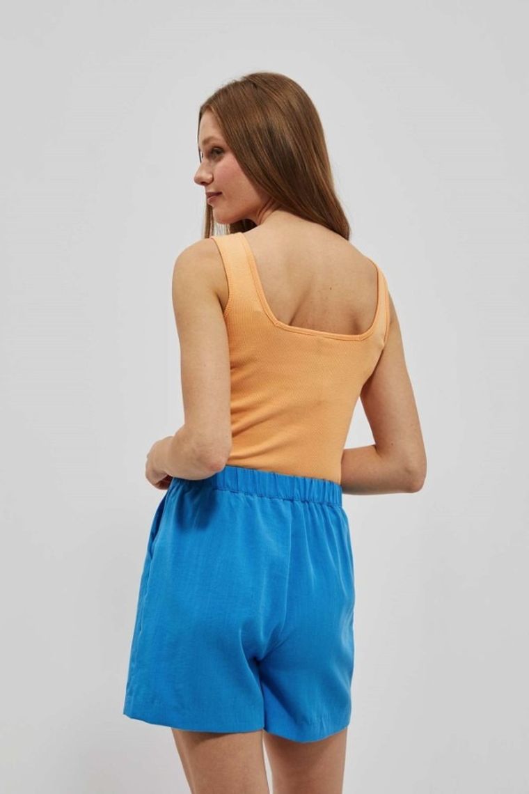 Top damski, pomarańczowy, Moodo