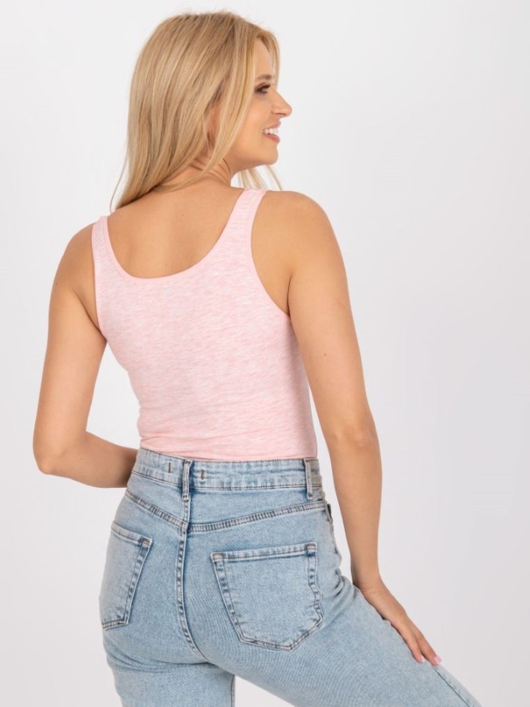 Top damski, różowy, Berrak