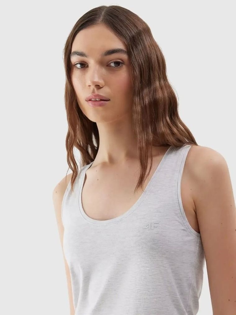 Top damski, szary, 4F