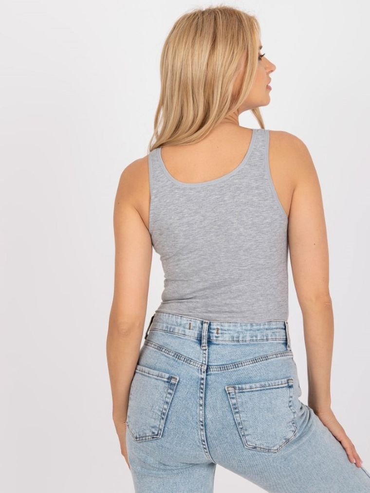 Top damski, szary, Berrak