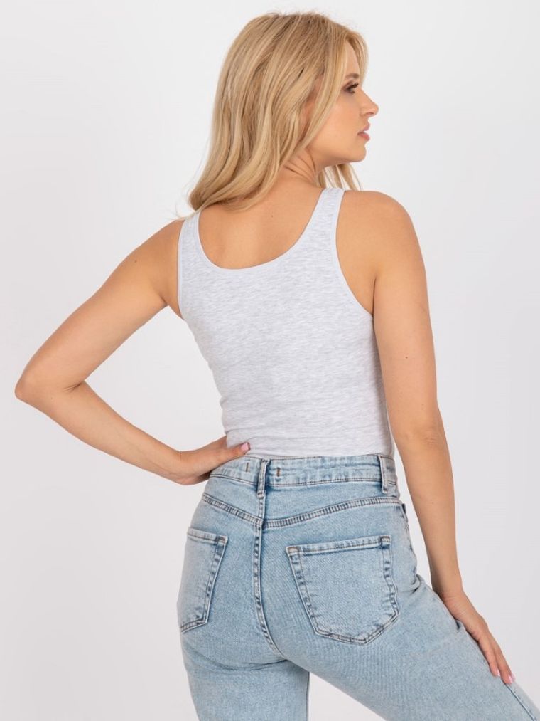 Top damski, szary, Berrak