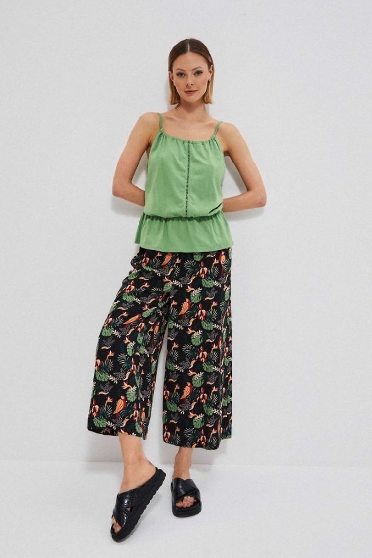 Top damski, zielony, Moodo