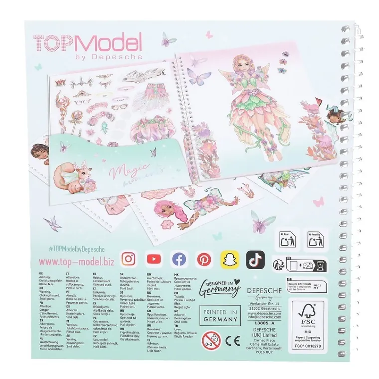 Top Model, Fantasy, Dress me up, zestaw kreatywny