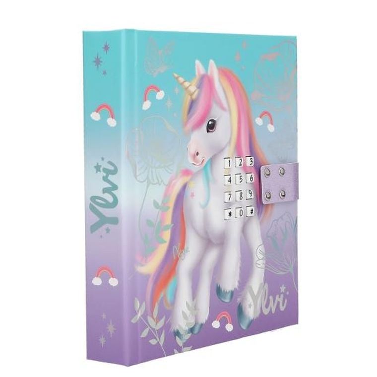 Top Model, Jednorożec Ylvi, grający i świecący pamiętnik na kod