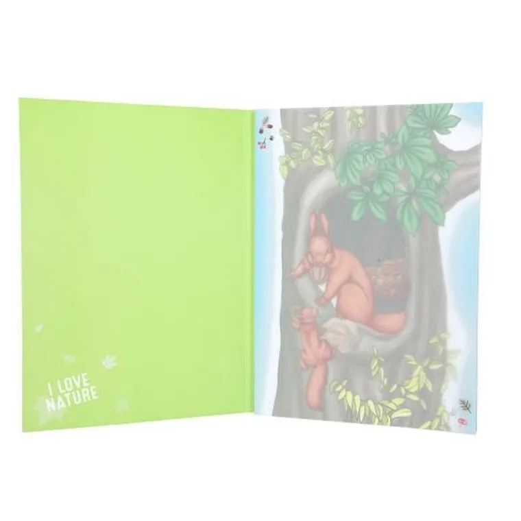 Top Model, kolorowanka-kopiowanka, zwierzęta