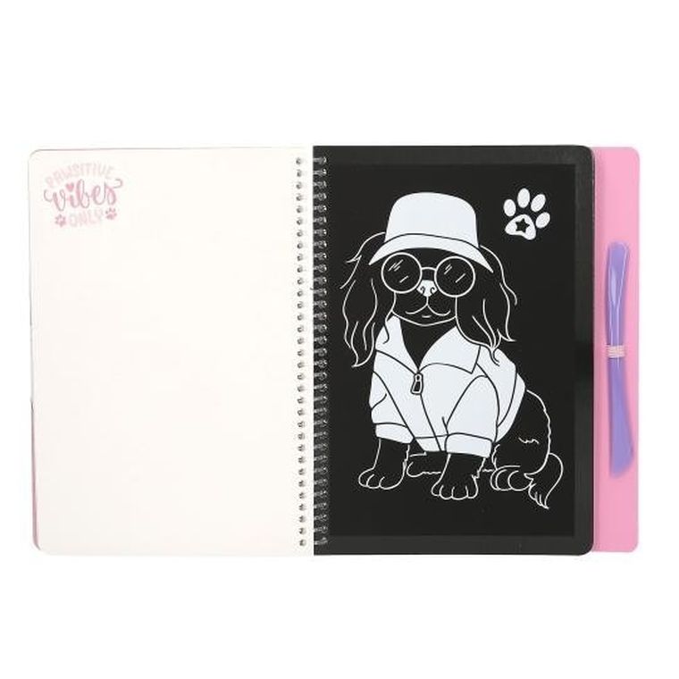 Top Model, Magic Scratch, wydrapywanka, zestaw kreatywny