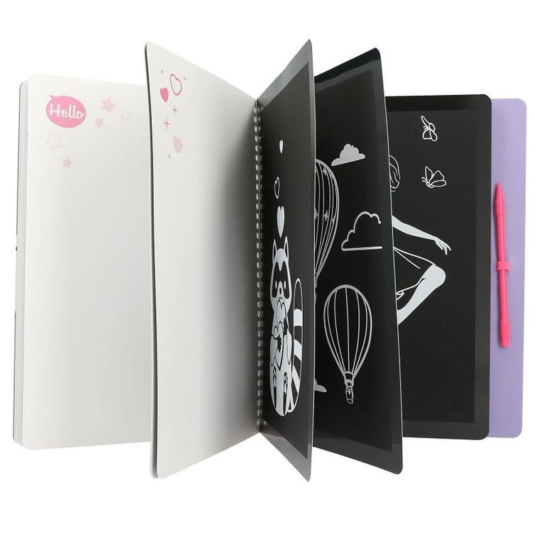 Top Model, Magic Scratch, zdrapywanka z rysikiem