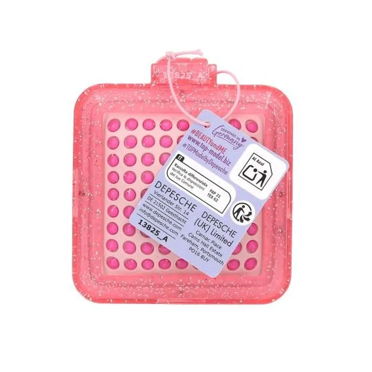 Top Model, składana szczotka z lusterkiem, 1 szt.