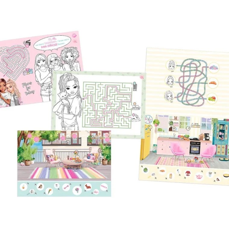 Top Model, Summer Feeling, Activity Book, kolorowanka XXL