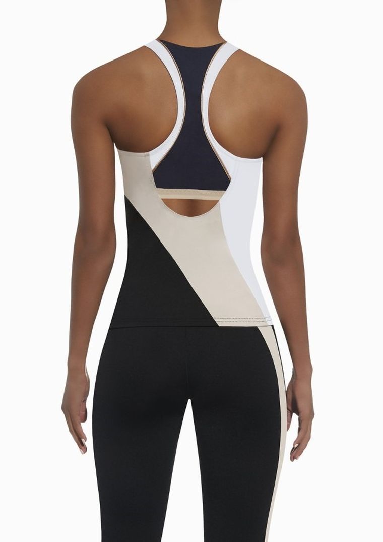 Top sportowy damski, mix, Bas Black