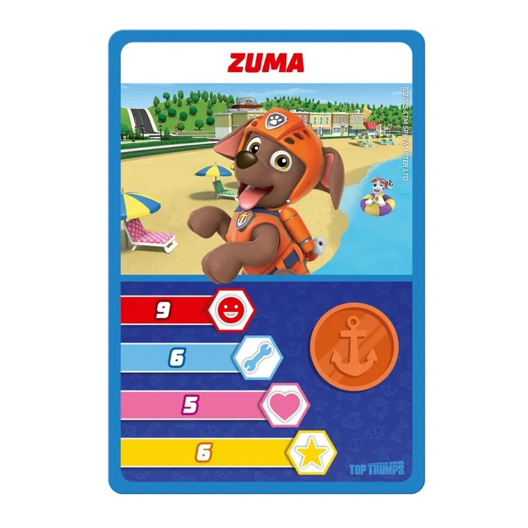 Top Trumps, Junior, Psi Patrol, gra karciana