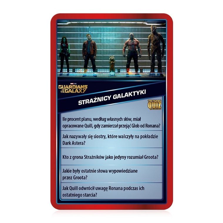 Top Trumps, Quiz, Marvel Universe, gra towarzyska