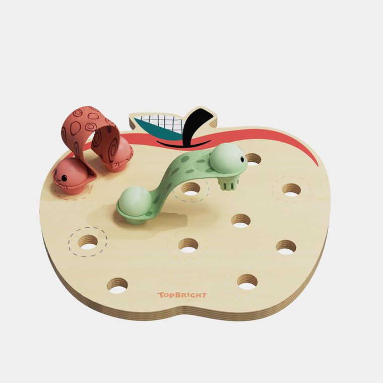 Topbright, Robaczki w jabłuszku, zabawka edukacyjna